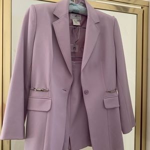 Lilac Purple Professional Blazer w/ Matching Skirt